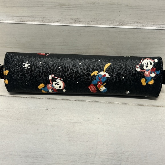 NWT Coach X Disney Christmas Pencil Case - Picture 3 of 8